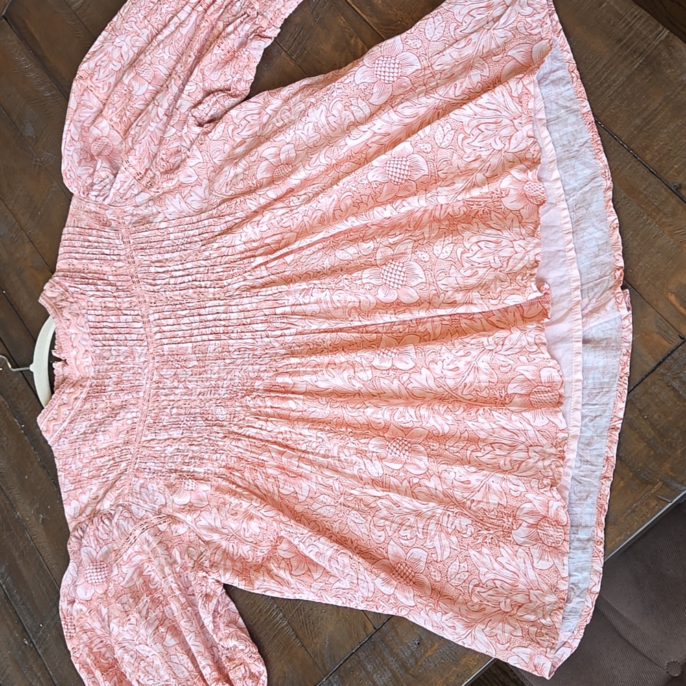 Sundance Grand Fleur Sienna Floral Puff Sleeve Top - Picture 7 of 14
